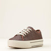 ARIAT WOMENS SKYLAR CASUAL SHOE - BROWN FLORAL EMBOSS