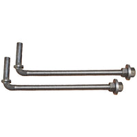 Supports de portail en losange 16" (paire)