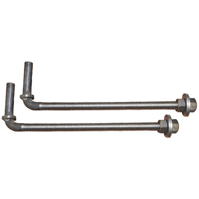 Supports de portail en losange 16" (paire)