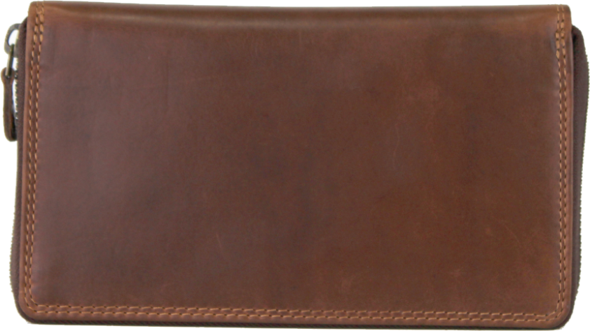 Rugged Earth Wallet - Zippered
