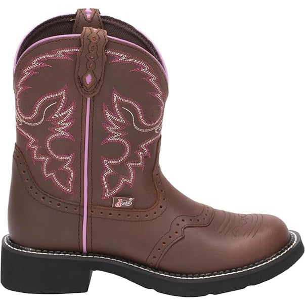 JUSTIN WOMENS GEMMA 8" WESTERN BOOT - GY9903