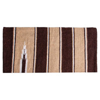 WOVEN NAVAJO WESTERN SADDLE BLANKET 32" X 64"