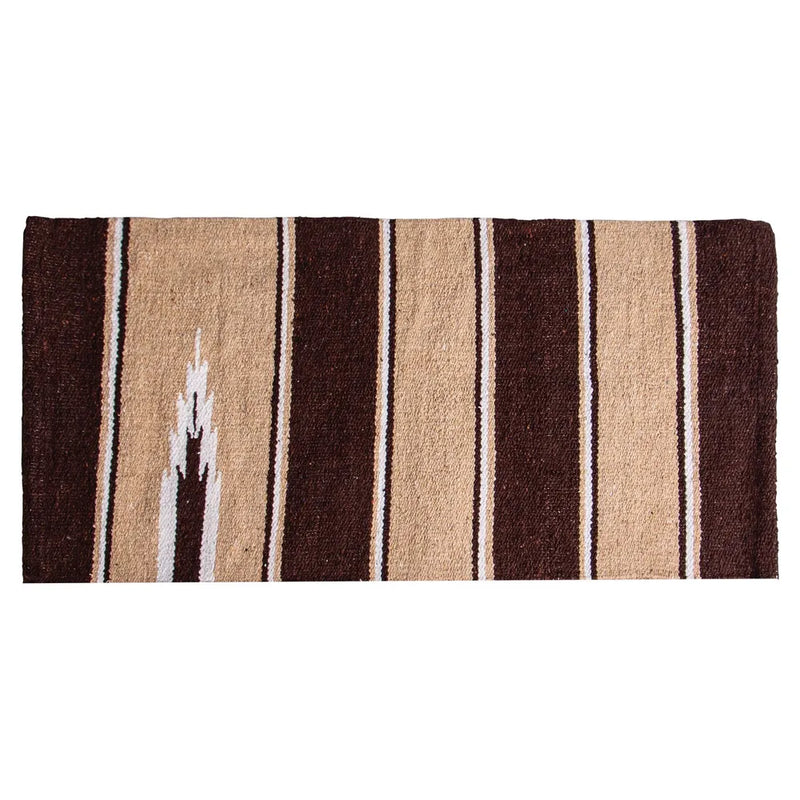 WOVEN NAVAJO WESTERN SADDLE BLANKET 32" X 64"