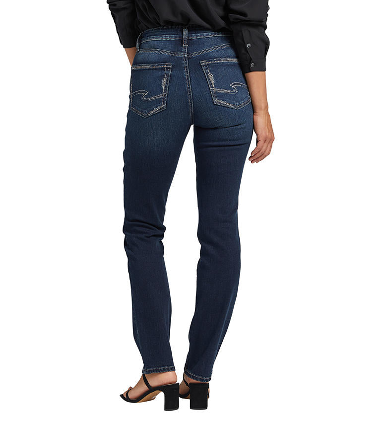 SILVER WOMENS AVERY STRAIGHT LEG JEAN