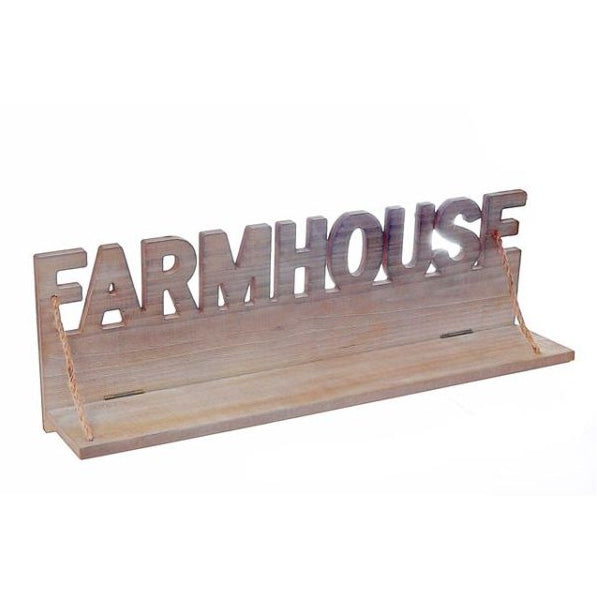 FARMHOUSE WOOD SHELF