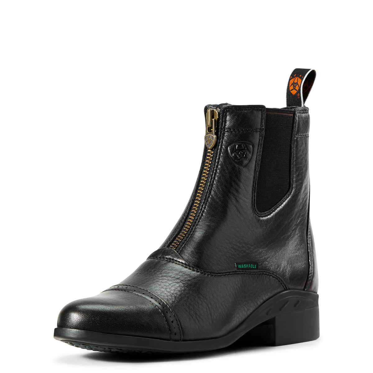 ARIAT WOMENS HERITAGE BREEZE ZIP PADDOCK - BLACK