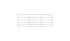 Galvanized Gate 12FT SCRATCH AND DENT