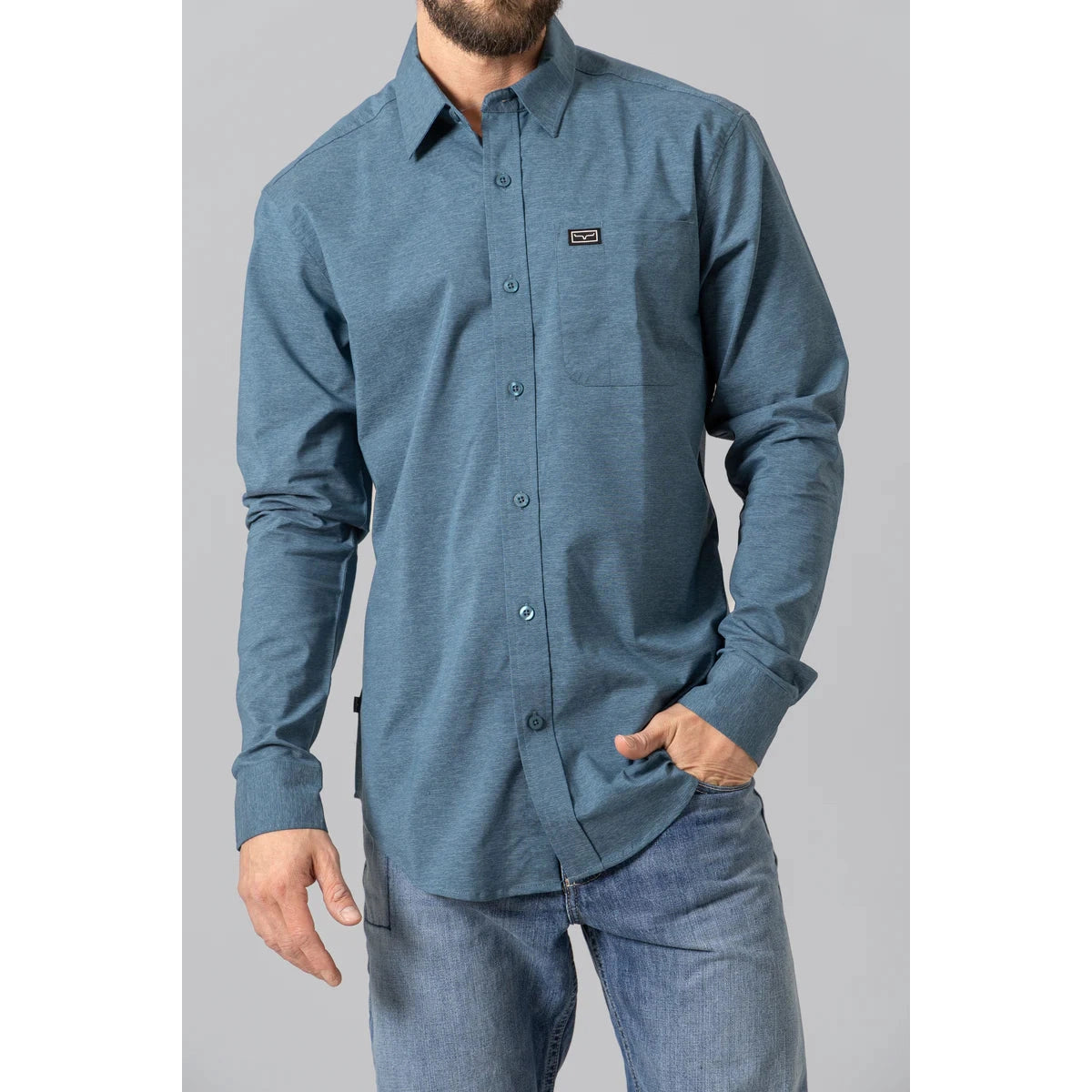 linville long sleeve dress shirt product info and reviews KIMES RANCH MENS – Bridle Path Tack Shop 092225promo Model is 63 wearing T-Shirt Little Black Dresses Size:1+