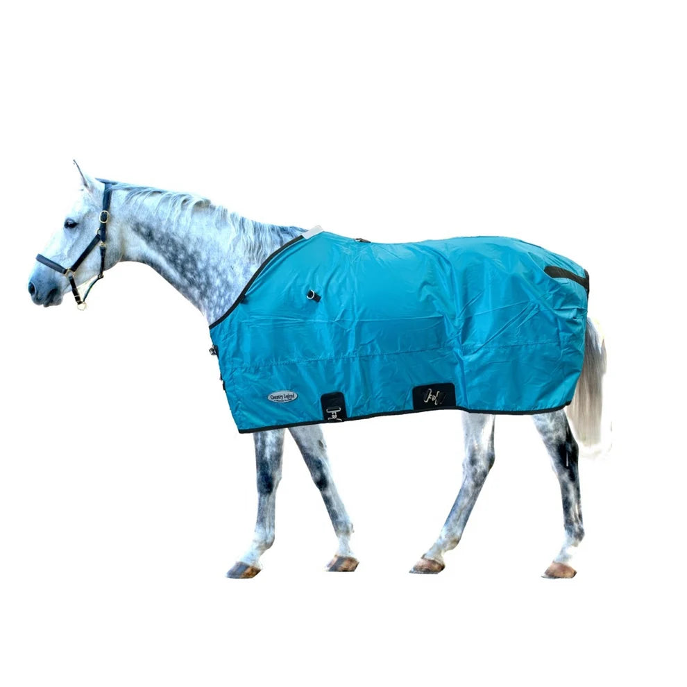 Country Legends 420D Ripstop Stable Sheet  - Turquoise (Clearance)