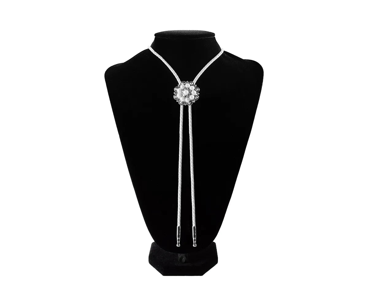 Bolo Pearl Clear Crystal