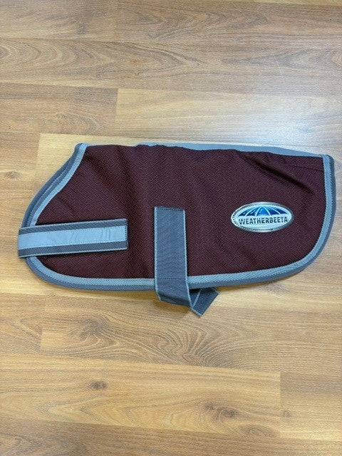 Parka Dog Blanket Burgundy 18" - Clearance
