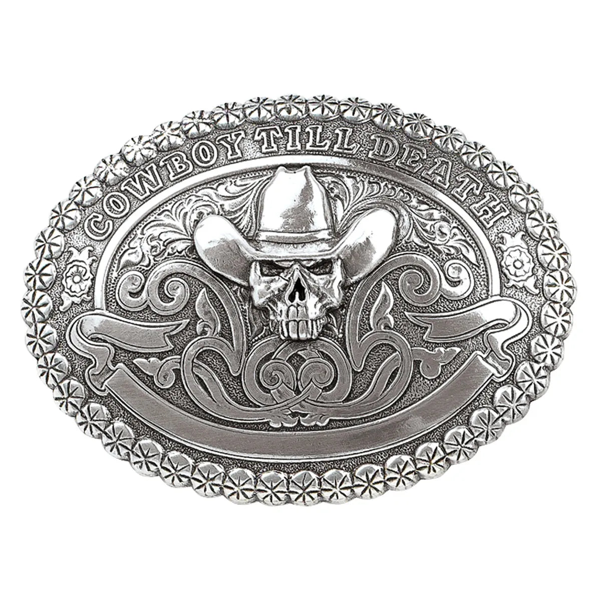 Crumrine Vintage Skull Buckle