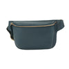 RIVET AND BURR SQUARE FANNY PACK WITH NYLON STRAP