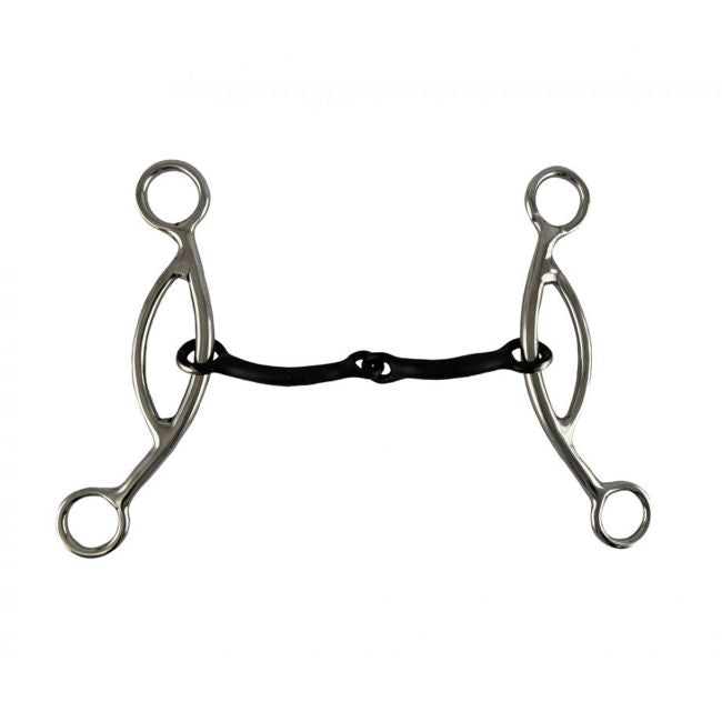 5" Stainless Steel Sweet Iron Broken Mouth with Sliding Gag