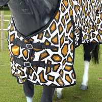 Nordic Star Fly Sheet Giraffe Print  - Standard Neck