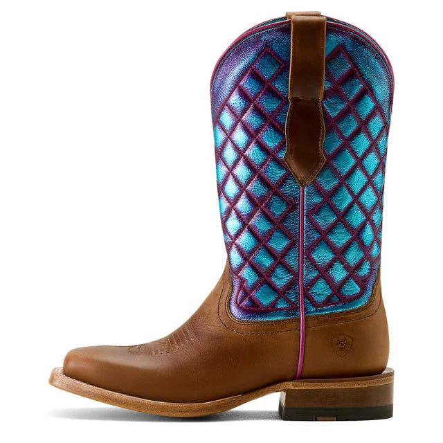 Ariat Womens Frontier Wittman Wide Square Toe Western Boot