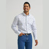 WRANGLER MENS GEORGE STRAIT BUTTON DOWN ONE POCKET SHIRT