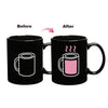 BLACK FRIDAY Door Crasher HOT OR COLD COLOUR GRAPHIC CHANGING MUG
