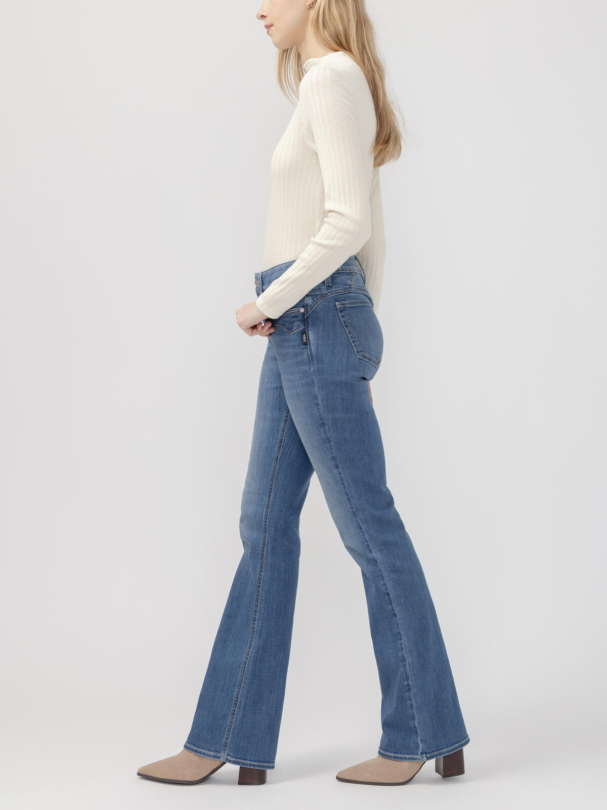 Silver Womens Elyse Bootcut Jeans