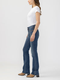 Silver Womens Suki Slim Bootcut Jeans