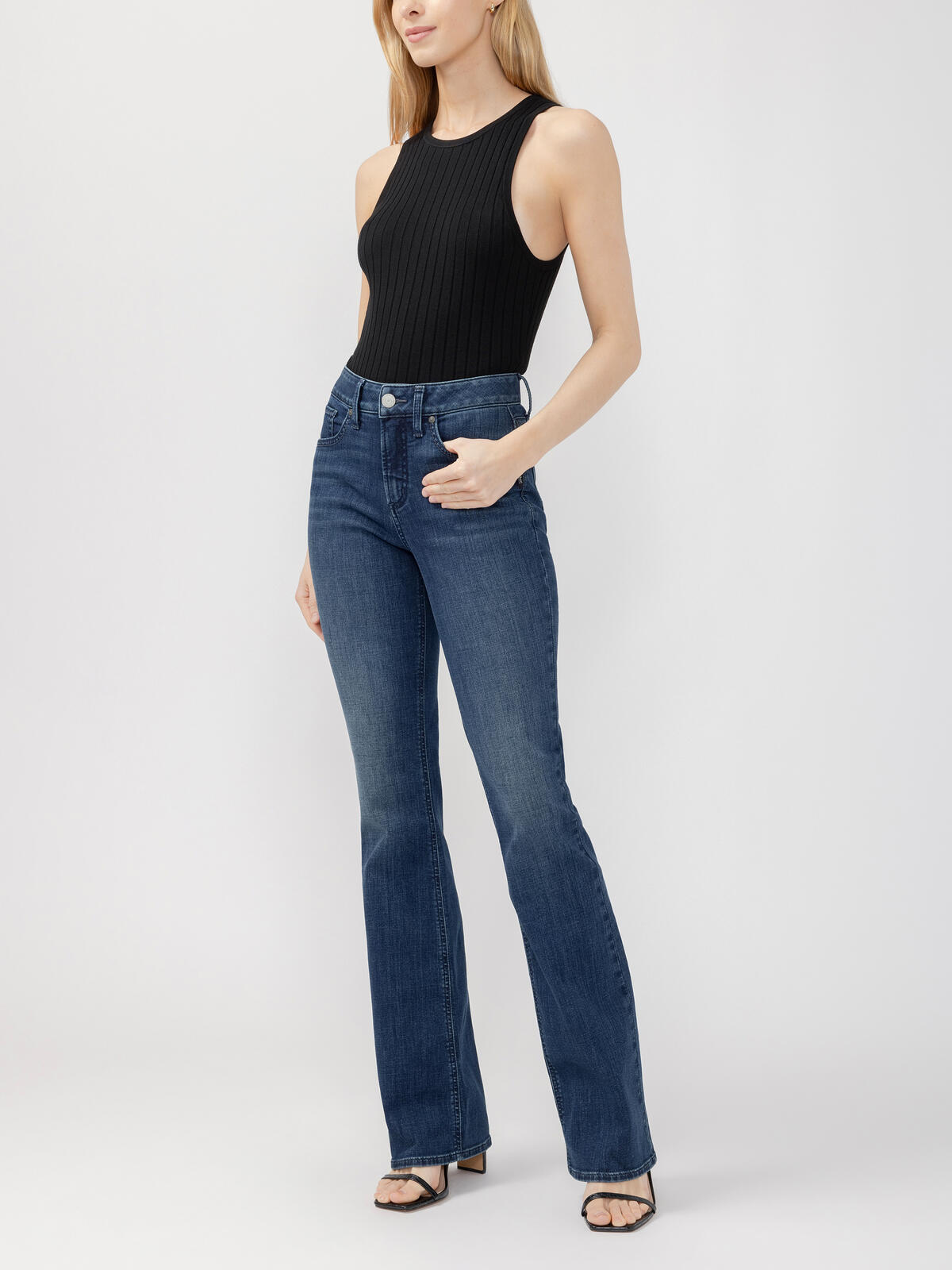 Silver Womens Avery Bootcut Jeans