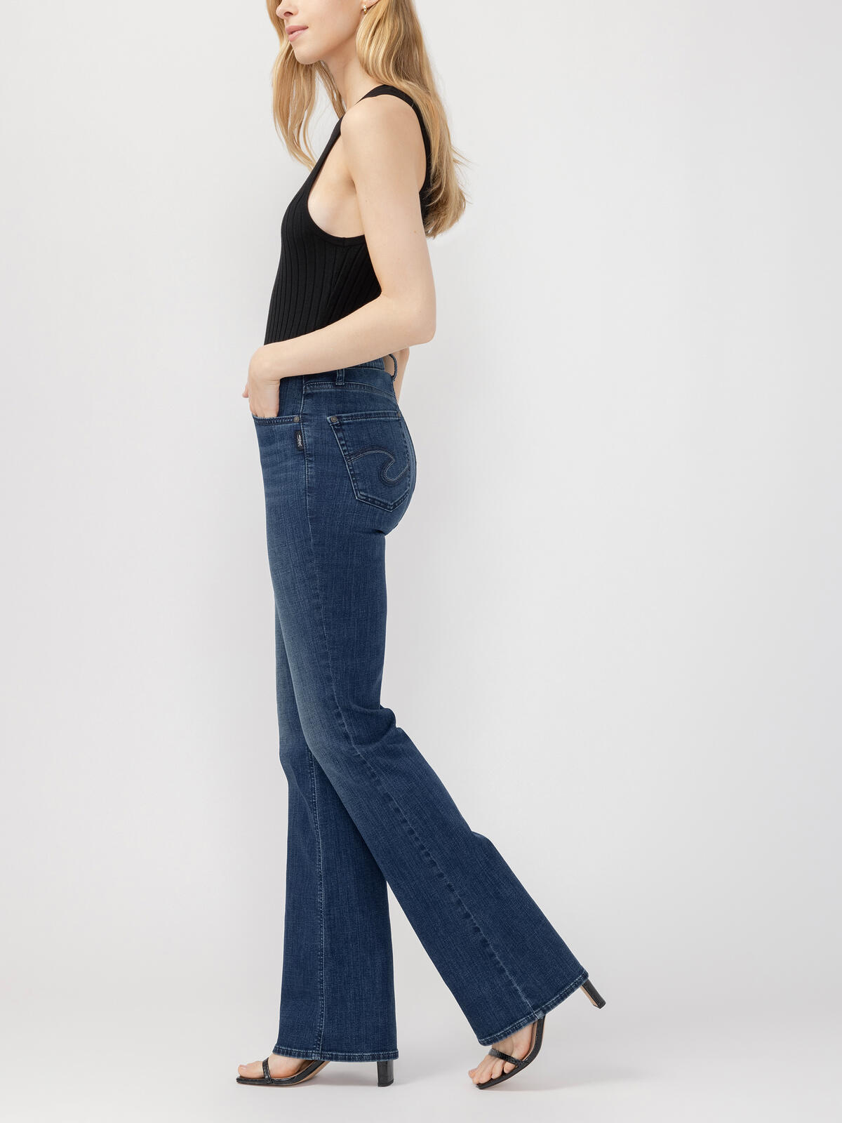 Silver Womens Avery Bootcut Jeans