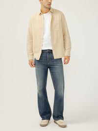 Silver Mens Craig Classic Fit Bootcut Jeans