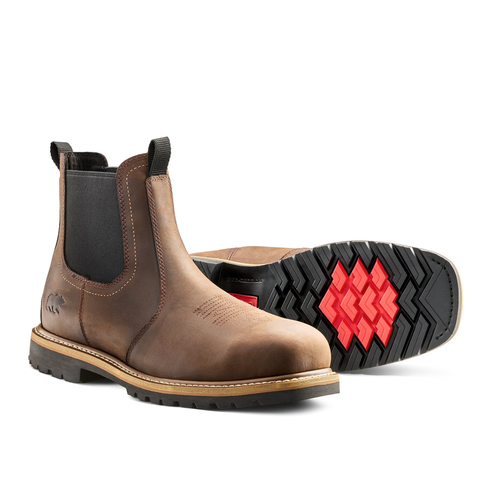Kodiak Mens Lundbreck Chelsea Composite Toe Safety Work Boot