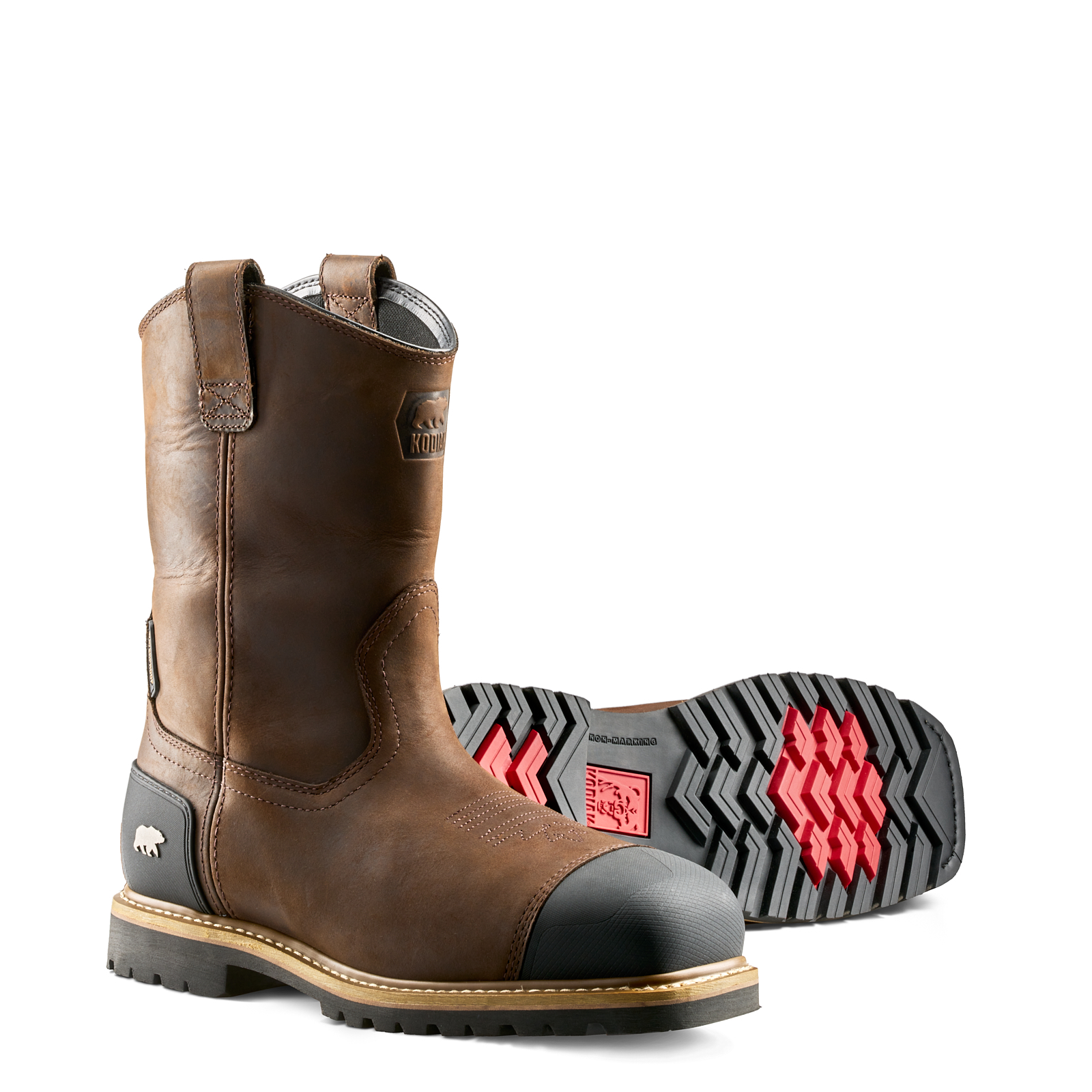 Kodiak Mens Lundbreck Shield Waterproof Composite Toe Wellington Work Boot