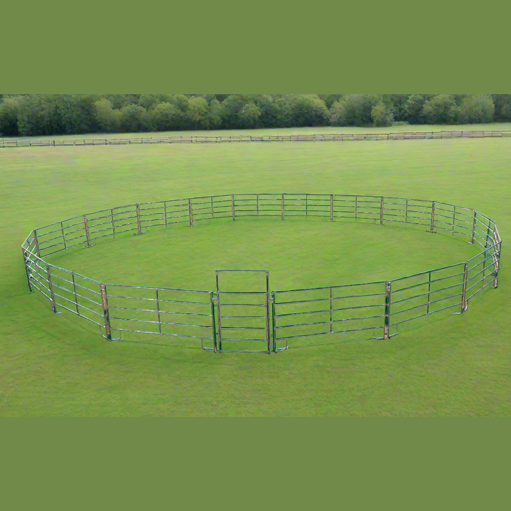60' Border Round pen (18 X 10' PANEL AND 1 GATE)