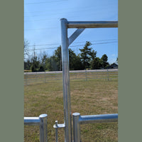 BORDER 4' walkthrough gate GALVANIZED