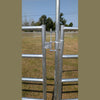 BORDER 4' walkthrough gate GALVANIZED