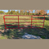 12 ' Border Gates Red 5-Bar