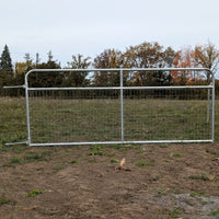 10' MESH GALVANIZED BORDER WIRE MESH GATE