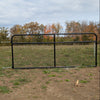 10' MESH BORDER WIRE MESH GATE (BLACK)