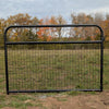 6' MESH BORDER WIRE MESH GATE (BLACK)