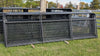 16' MESH BORDER WIRE MESH GATE (BLACK)