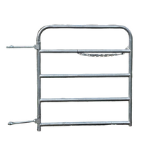 4' Galvanized 5-Bar BORDER Tube Gate