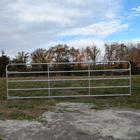 16' Galvanized 5-Bar BORDER Tube Gate