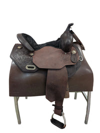 Circle Y Sarah Rose Saddle - Briar Rose Flex2 - 14.5" Wide