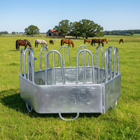 Tombstone Livestock Feeder GALVANIZED
