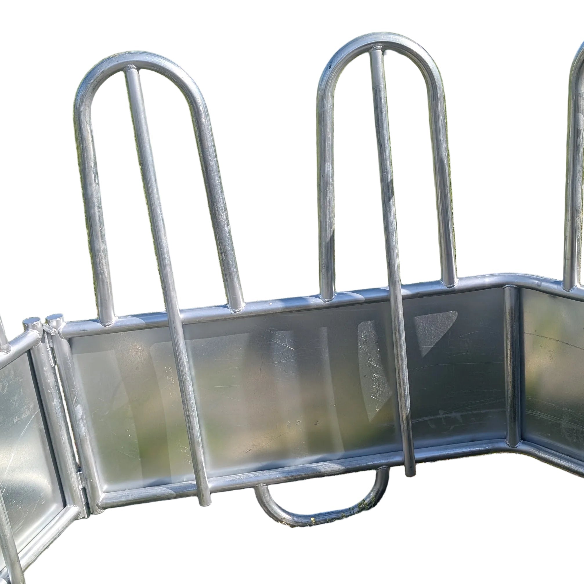 Tombstone Livestock Feeder GALVANIZED