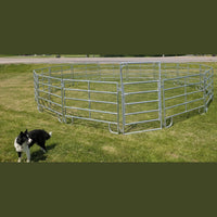 Portable BORDER 30' ROUND PEN (13 X 7' PANEL AND 1 GATE)