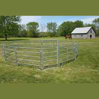 Portable BORDER 30' ROUND PEN (13 X 7' PANEL AND 1 GATE)