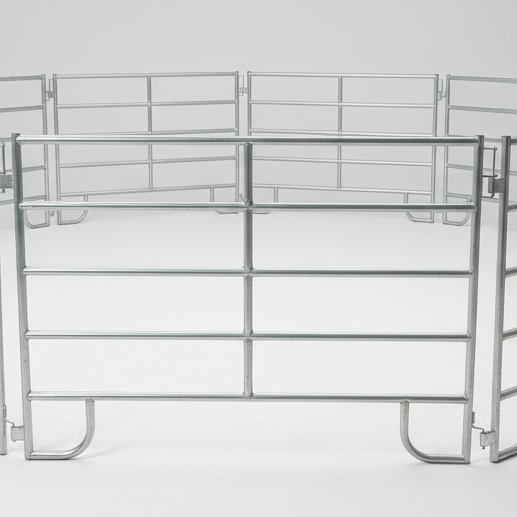 ENCLOS RONDE DE 30 PIEDS (PANNEAU DE 10 PIEDS X 10 PIEDS ET 1 PORTAIL)