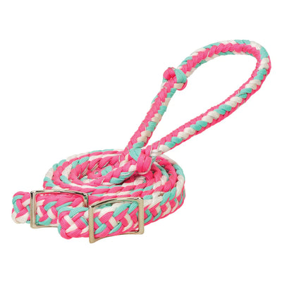 WEAVER LEATHER BRAIDED BARREL REIN