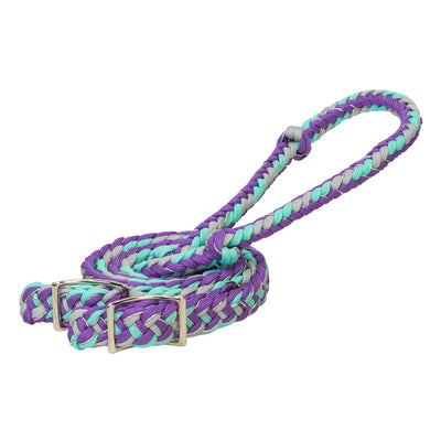 WEAVER LEATHER BRAIDED BARREL REIN
