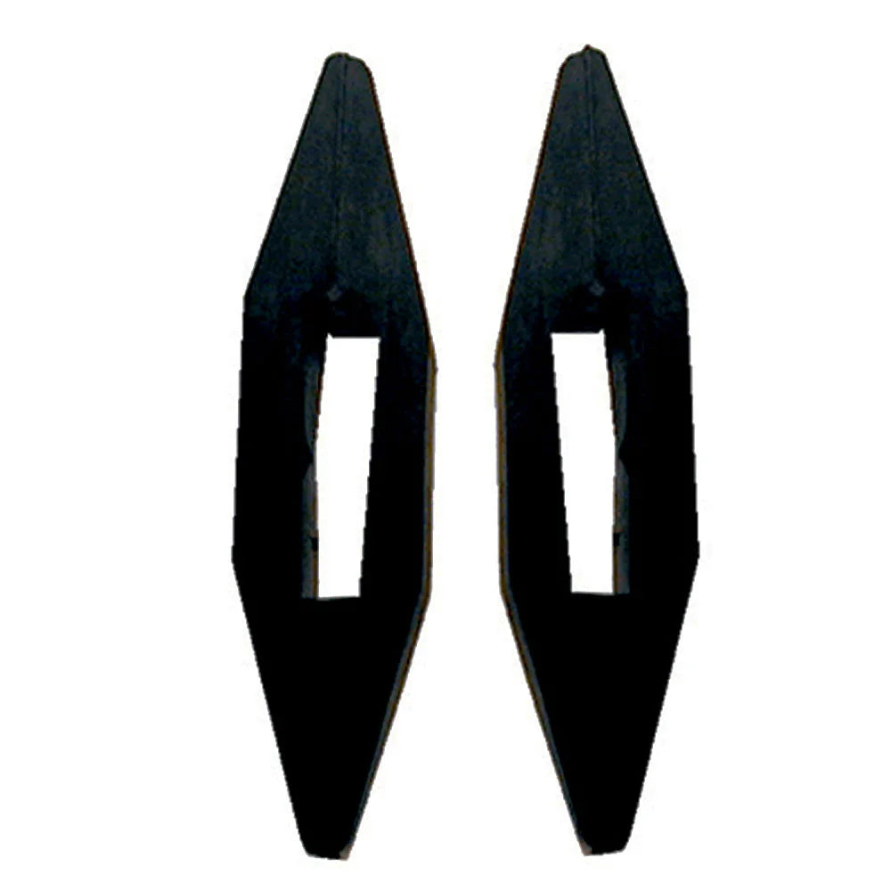 Rubber Rein Stops - Black