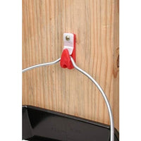 ECONOMIC PLASTIC BUCKET HANGER - RED