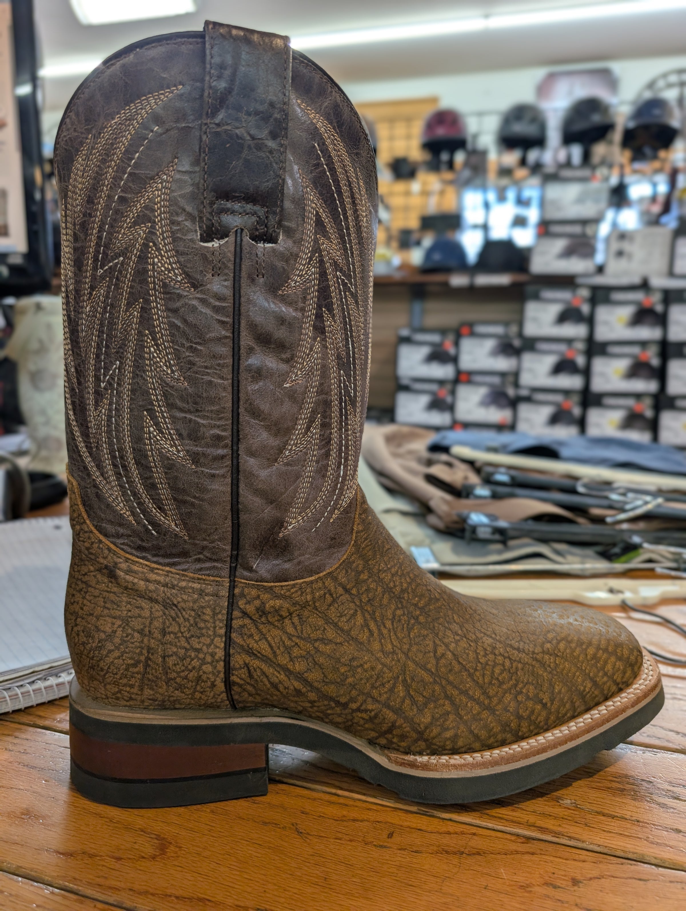 CLEARANCE ROPER MENS RAWHIDE BROWN/COGNAC WESTERN BOOT - Clearance
